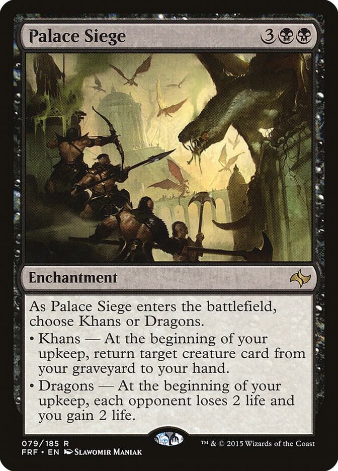 Palace Siege 79 card from Fate Reforged