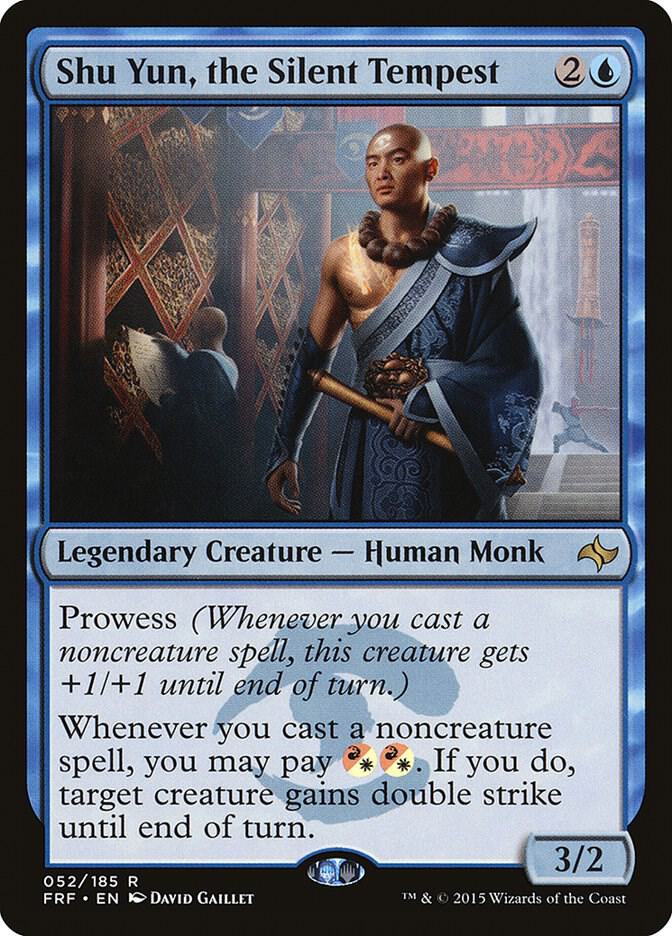 Shu Yun, the Silent Tempest 52 card from Fate Reforged