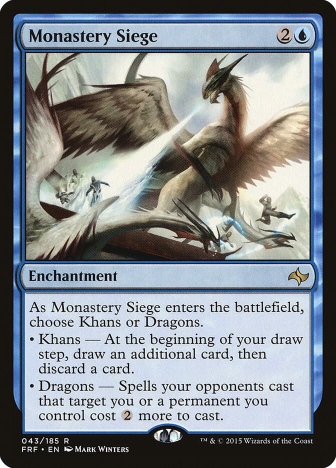 Monastery Siege 43 card from Fate Reforged