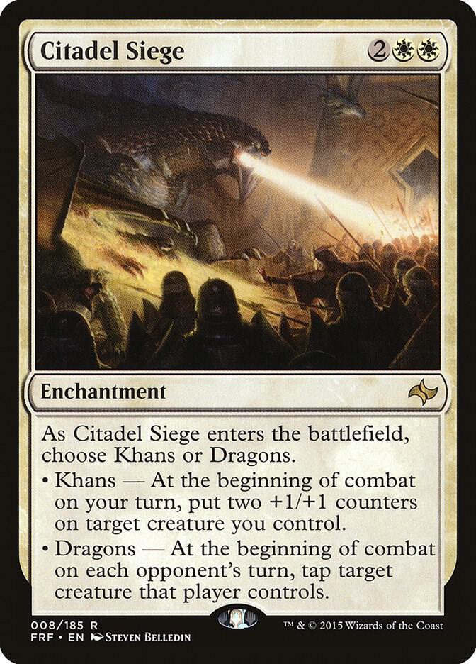 Citadel Siege 8 card from Fate Reforged