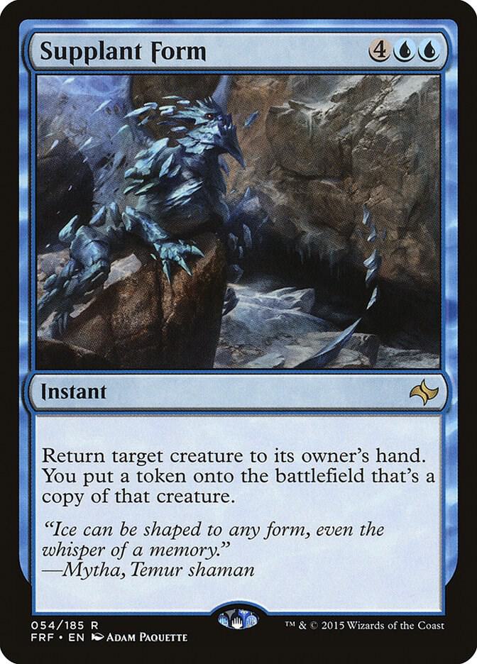Supplant Form 54 card from Fate Reforged