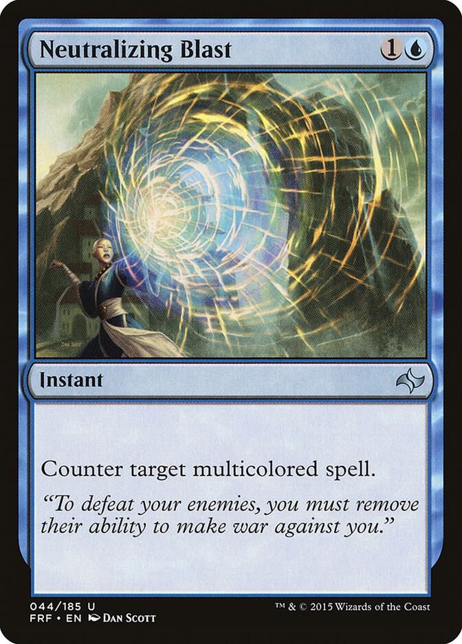 Neutralizing Blast 44 card from Fate Reforged
