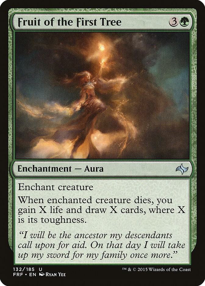 Fruit of the First Tree 132 card from Fate Reforged