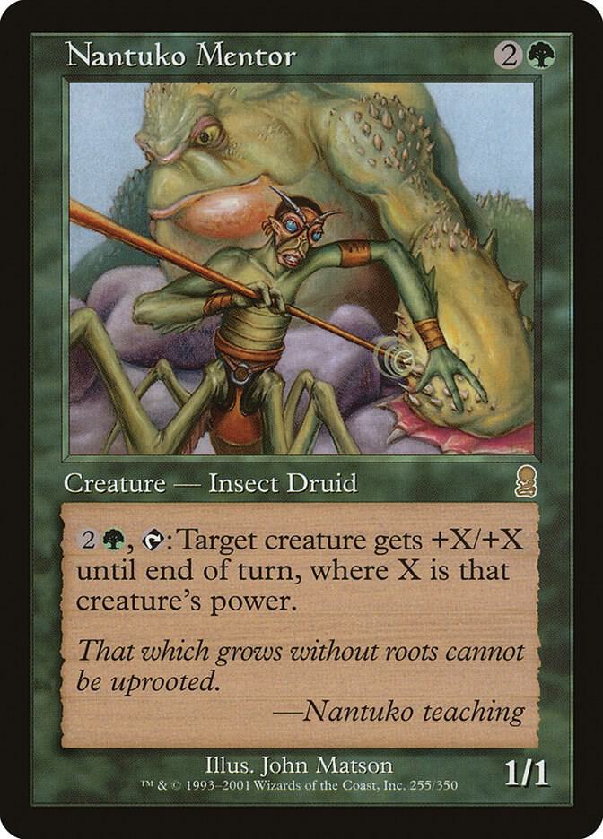 Nantuko Mentor 255 card from Odyssey