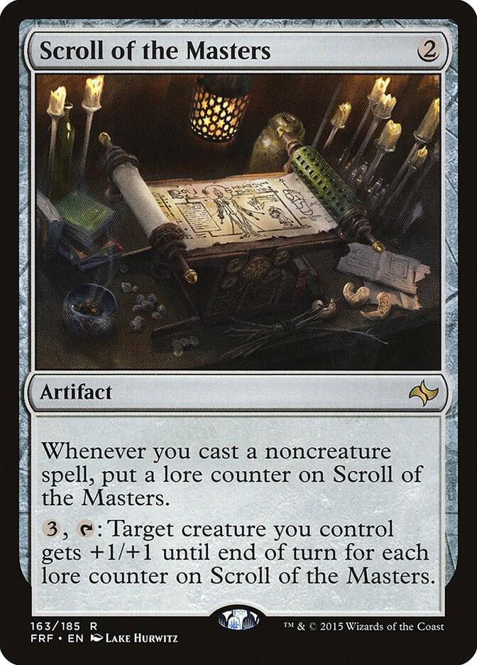 Scroll of the Masters 163 card from Fate Reforged