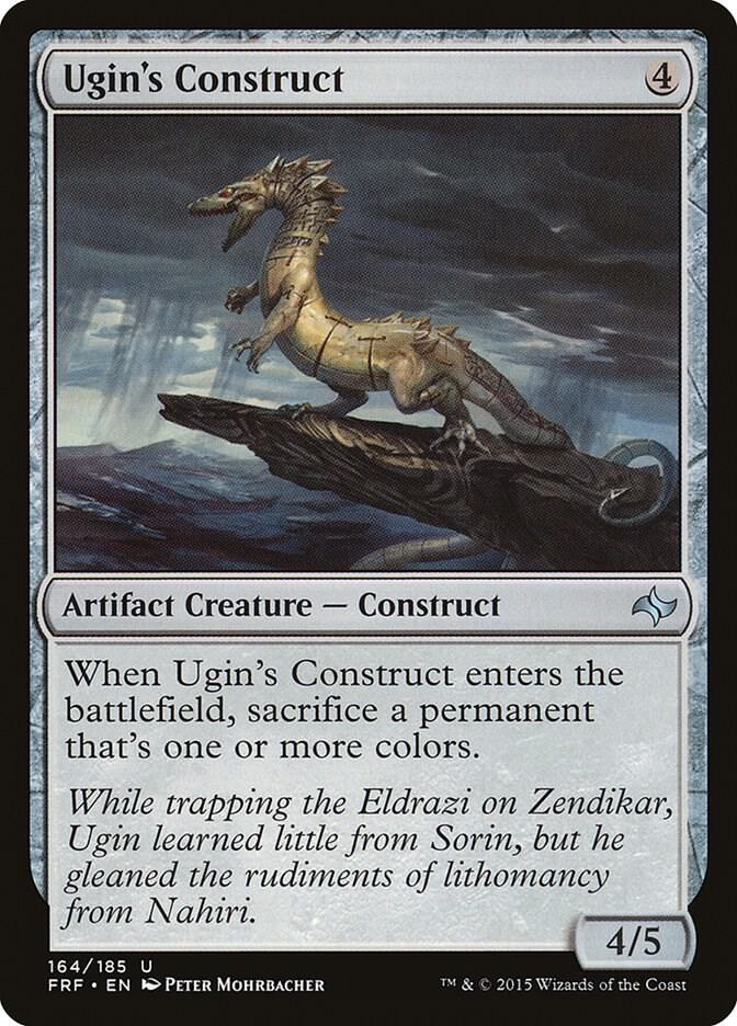 Ugin's Construct 164 card from Fate Reforged