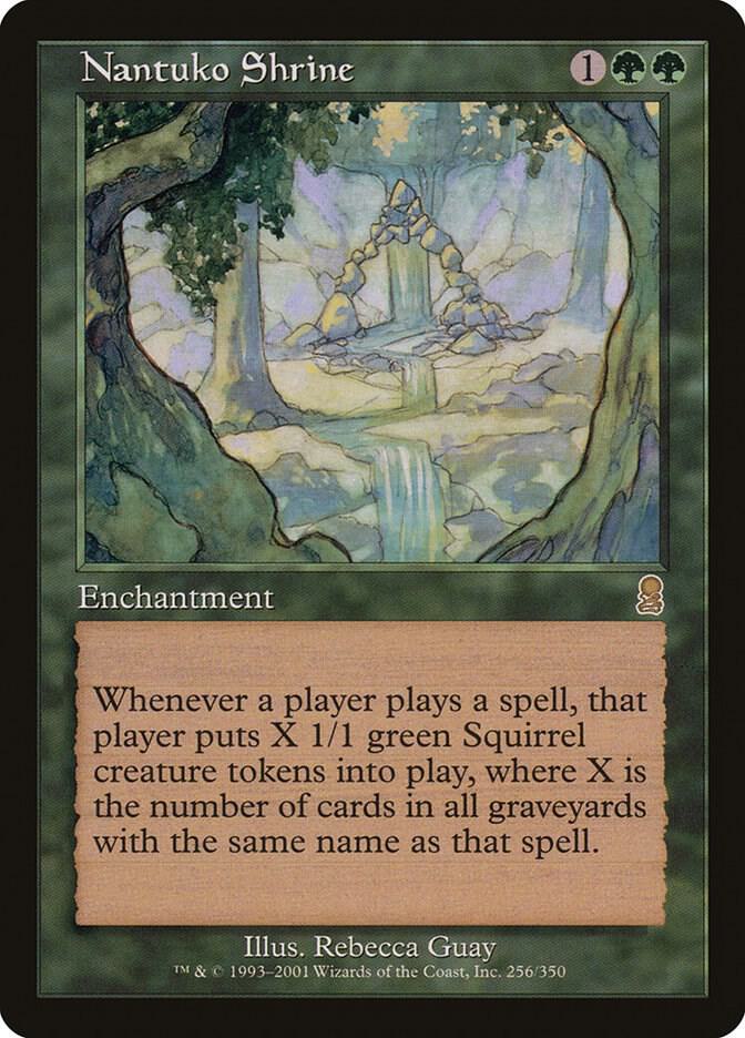 Nantuko Shrine 256 card from Odyssey