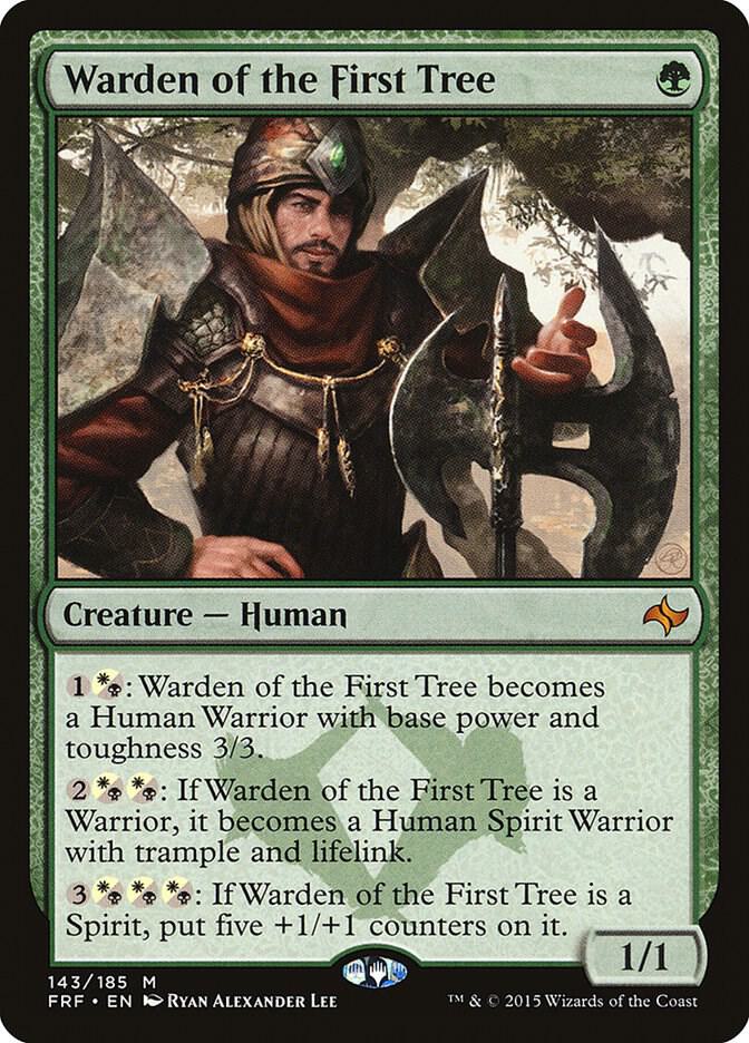 Warden of the First Tree 143 card from Fate Reforged