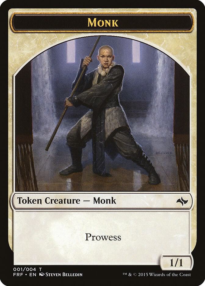 Monk Token 1 card from Fate Reforged