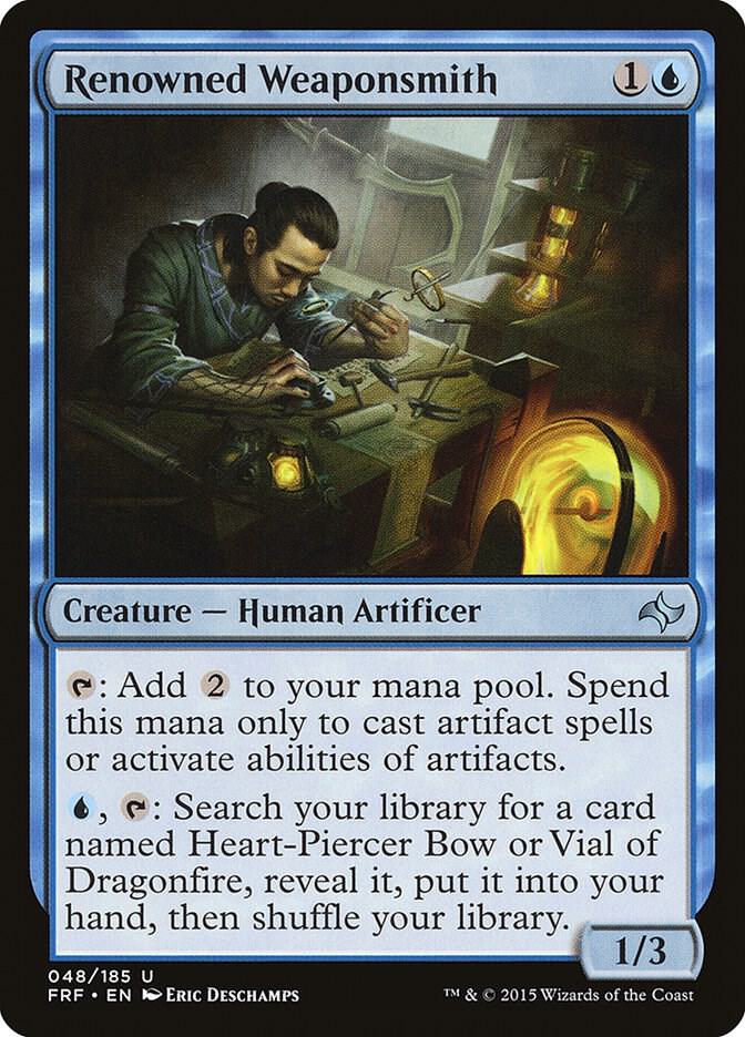Renowned Weaponsmith 48 card from Fate Reforged