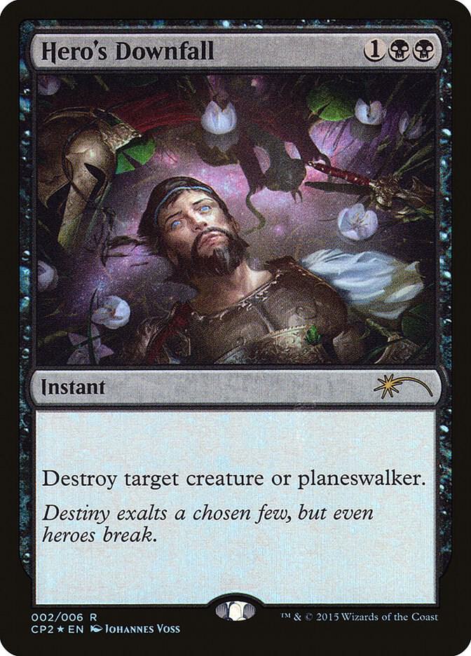 Hero's Downfall 2 card from Unique and Miscellaneous Promos