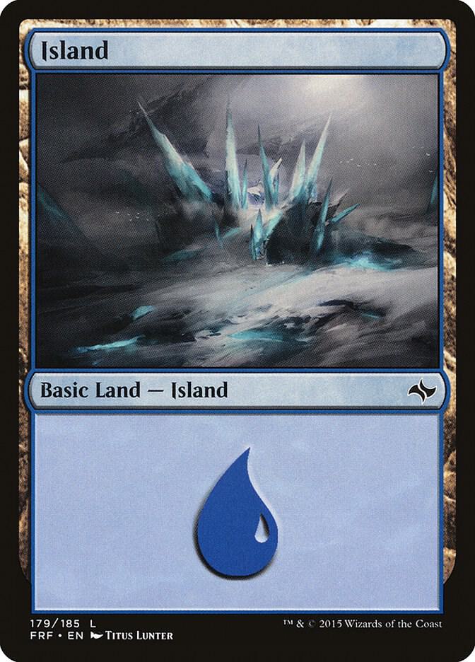 Island 179 card from Fate Reforged