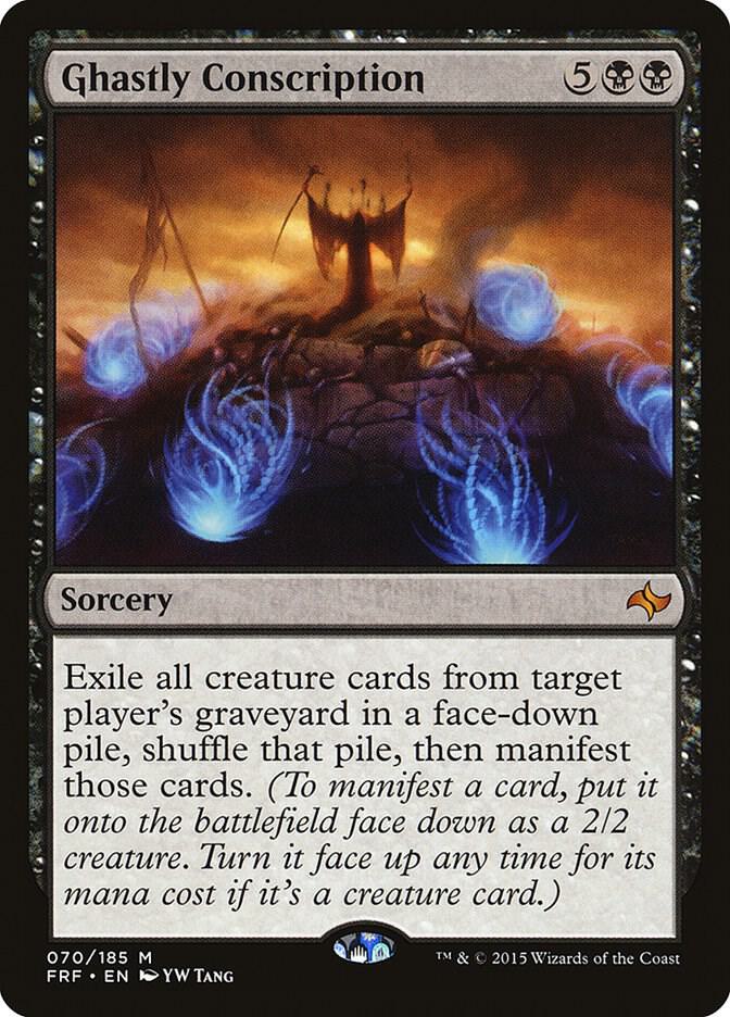 Ghastly Conscription 70 card from Fate Reforged