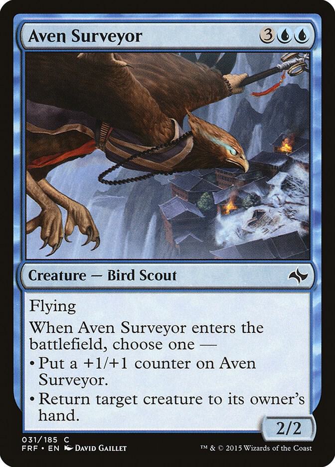 Aven Surveyor 31 card from Fate Reforged