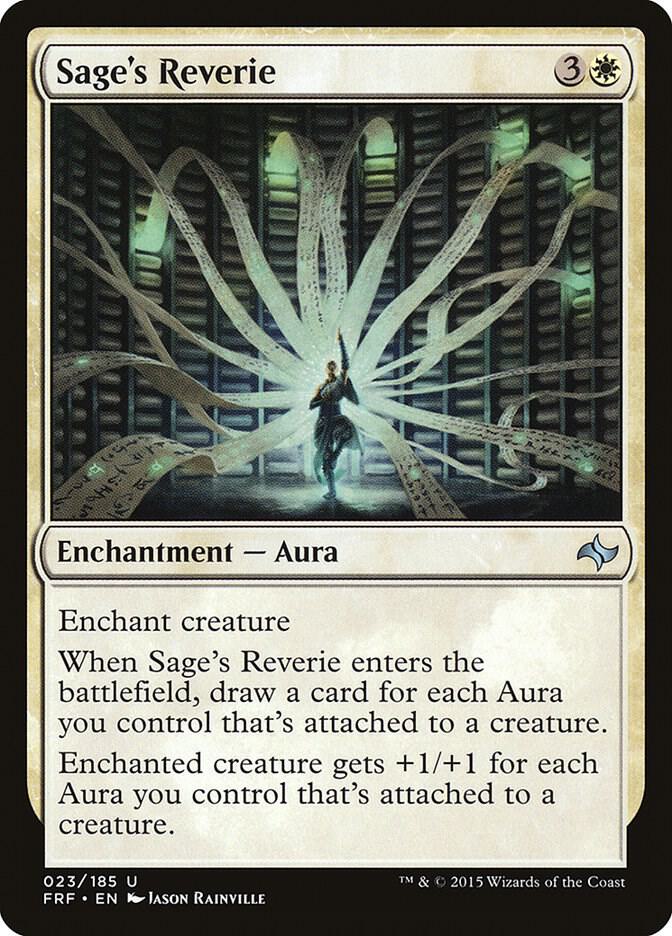 Sage's Reverie 23 card from Fate Reforged