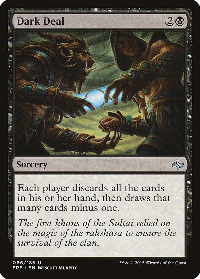 Dark Deal 66 card from Fate Reforged