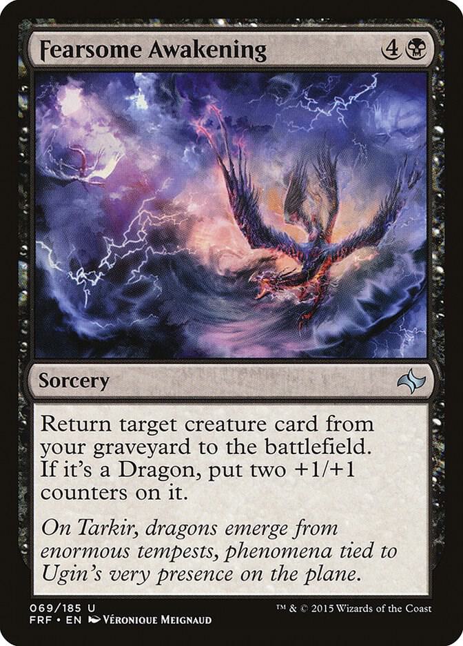 Fearsome Awakening 69 card from Fate Reforged