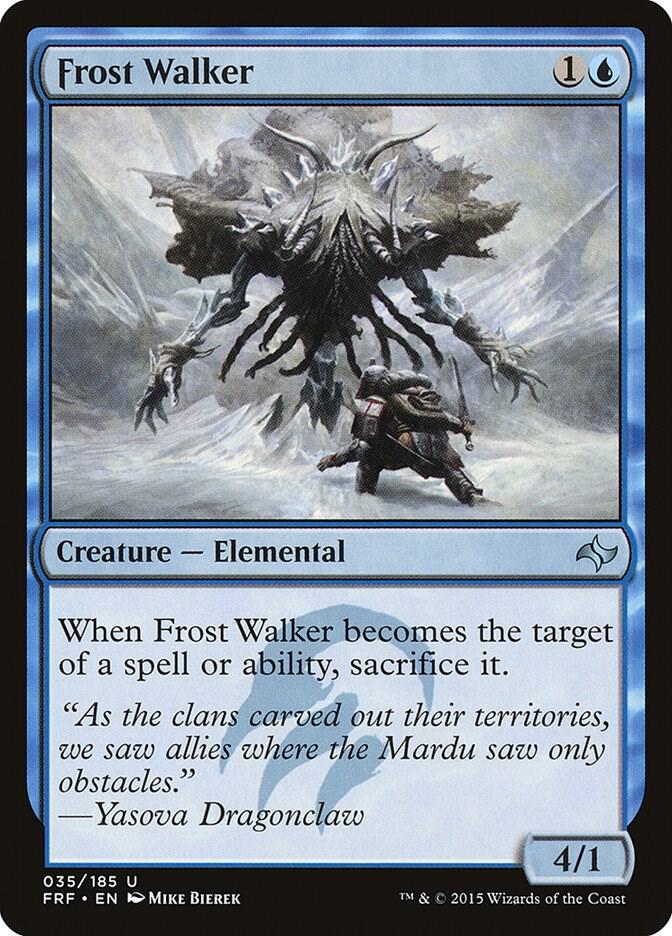 Frost Walker 35 card from Fate Reforged