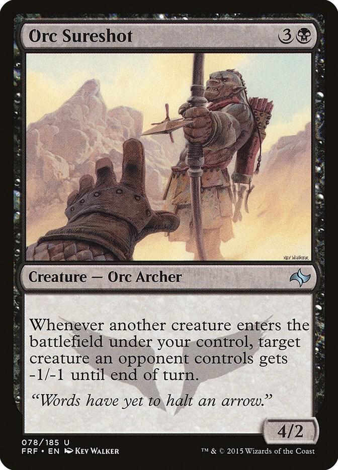 Orc Sureshot 78 card from Fate Reforged
