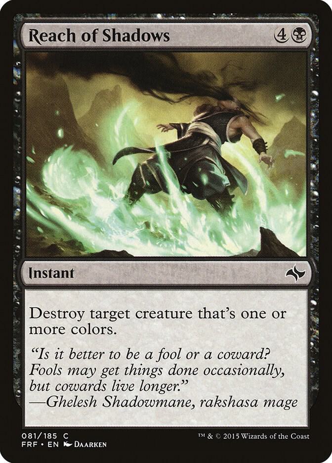 Reach of Shadows 81 card from Fate Reforged