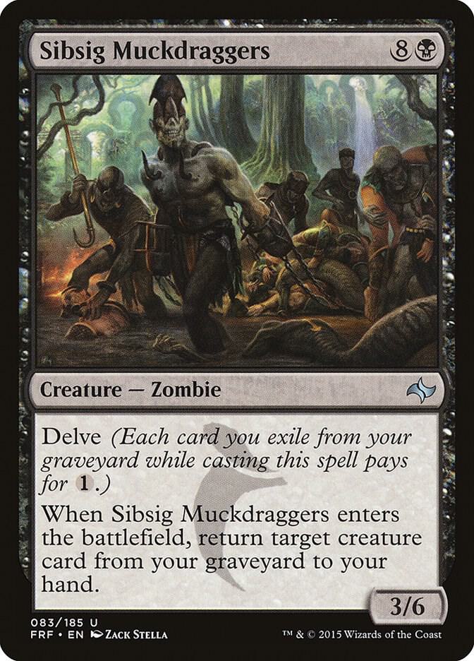 Sibsig Muckdraggers 83 card from Fate Reforged