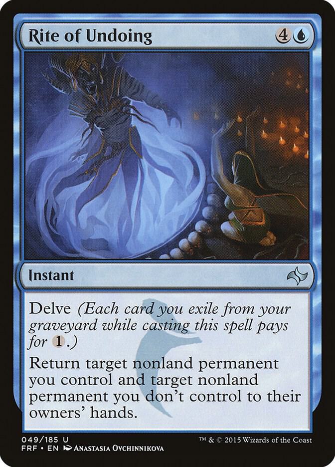 Rite of Undoing 49 card from Fate Reforged