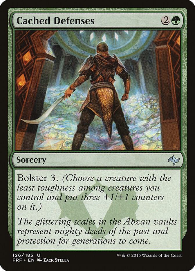 Cached Defenses 126 card from Fate Reforged