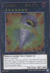 Number 11: Big Eye (UTR) AP06-EN002 card from Astral Pack 6