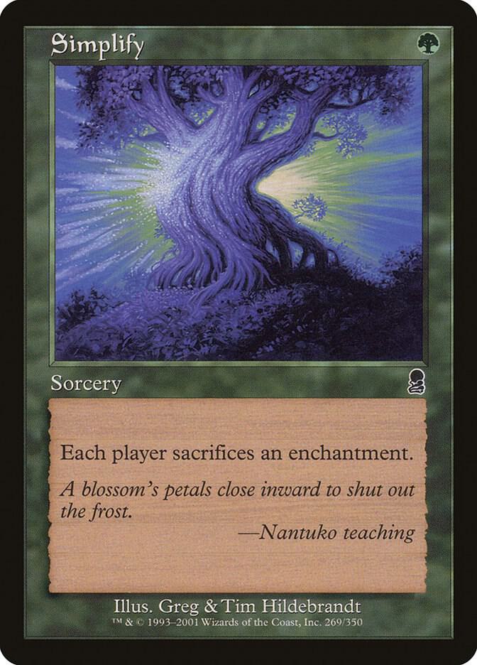 Simplify 269 card from Odyssey