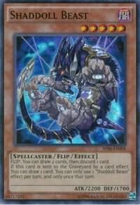 Shaddoll Beast AP06-EN008 card from Astral Pack 6