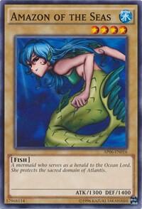Amazon of the Seas AP06-EN016 card from Astral Pack 6