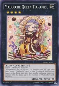 Madolche Queen Tiaramisu AP06-EN022 card from Astral Pack 6
