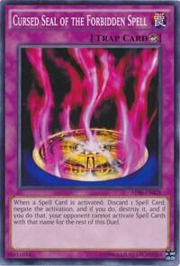 Cursed Seal of the Forbidden Spell AP06-EN028 card from Astral Pack 6