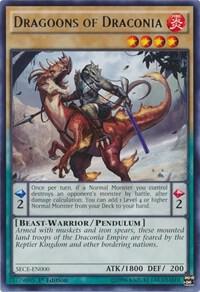 Dragoons of Draconia SECE-EN000 card from Secrets of Eternity