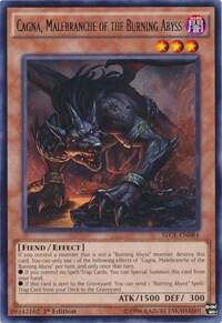 Cagna, Malebranche of the Burning Abyss SECE-EN084 card from Secrets of Eternity