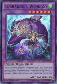 El Shaddoll Wendigo SECE-EN047 card from Secrets of Eternity