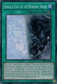 Good & Evil in the Burning Abyss SECE-EN086 card from Secrets of Eternity