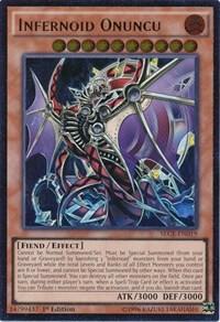 Infernoid Onuncu (UTR) SECE-EN019 card from Secrets of Eternity
