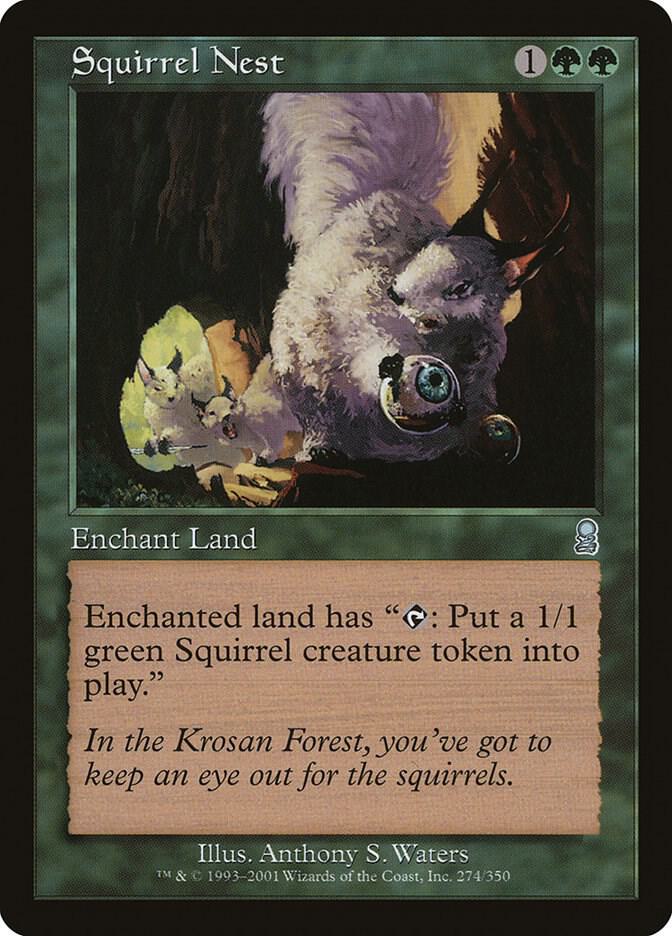 Squirrel Nest 274 card from Odyssey