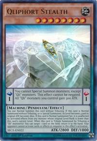 Qliphort Stealth SECE-EN022 card from Secrets of Eternity