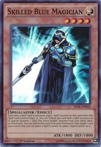 Skilled Blue Magician SECE-EN032 card from Secrets of Eternity