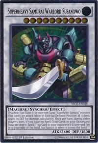 Superheavy Samurai Warlord Susanowo (UTR) SECE-EN048 card from Secrets of Eternity