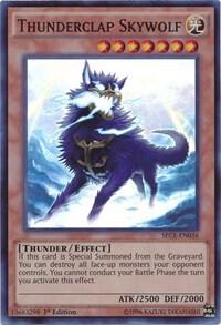 Thunderclap Skywolf SECE-EN036 card from Secrets of Eternity