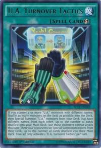 U.A. Turnover Tactics SECE-EN089 card from Secrets of Eternity