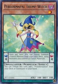 Performapal Trump Witch SECE-EN006 card from Secrets of Eternity