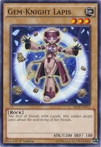 Gem-Knight Lapis SECE-EN012 card from Secrets of Eternity