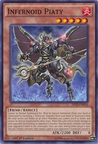 Infernoid Piaty SECE-EN016 card from Secrets of Eternity