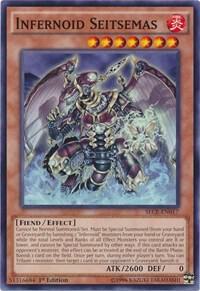 Infernoid Seitsemas SECE-EN017 card from Secrets of Eternity