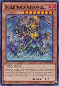 Infernoid Attondel SECE-EN018 card from Secrets of Eternity