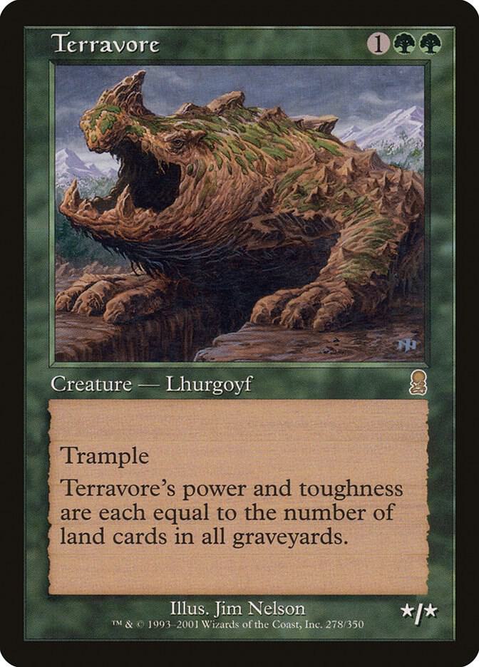 Terravore 278 card from Odyssey